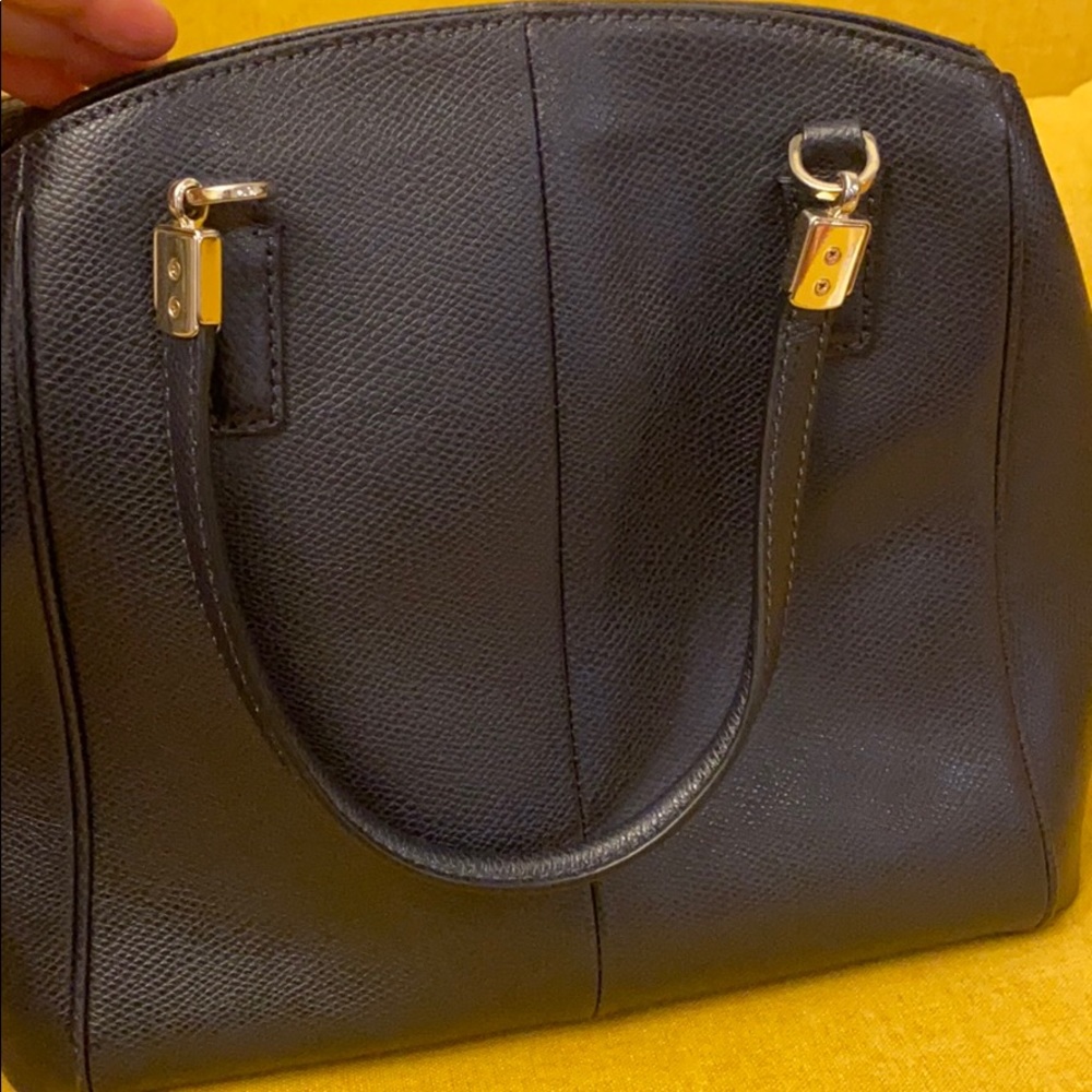 Coach Navy Blue Satchel / Crossbody bag - Picture 4 of 8